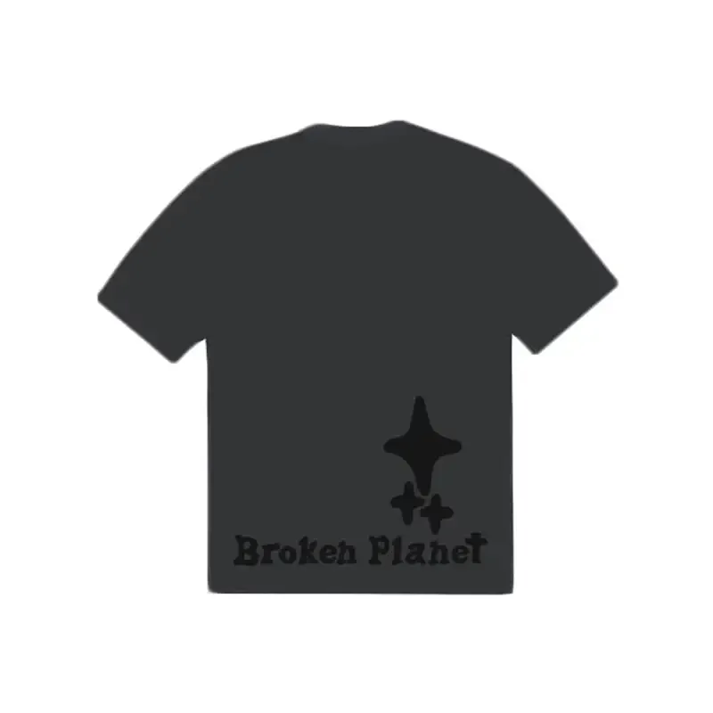 Broken Planet Market Out of the Shadows T-shirt Shadow Grey